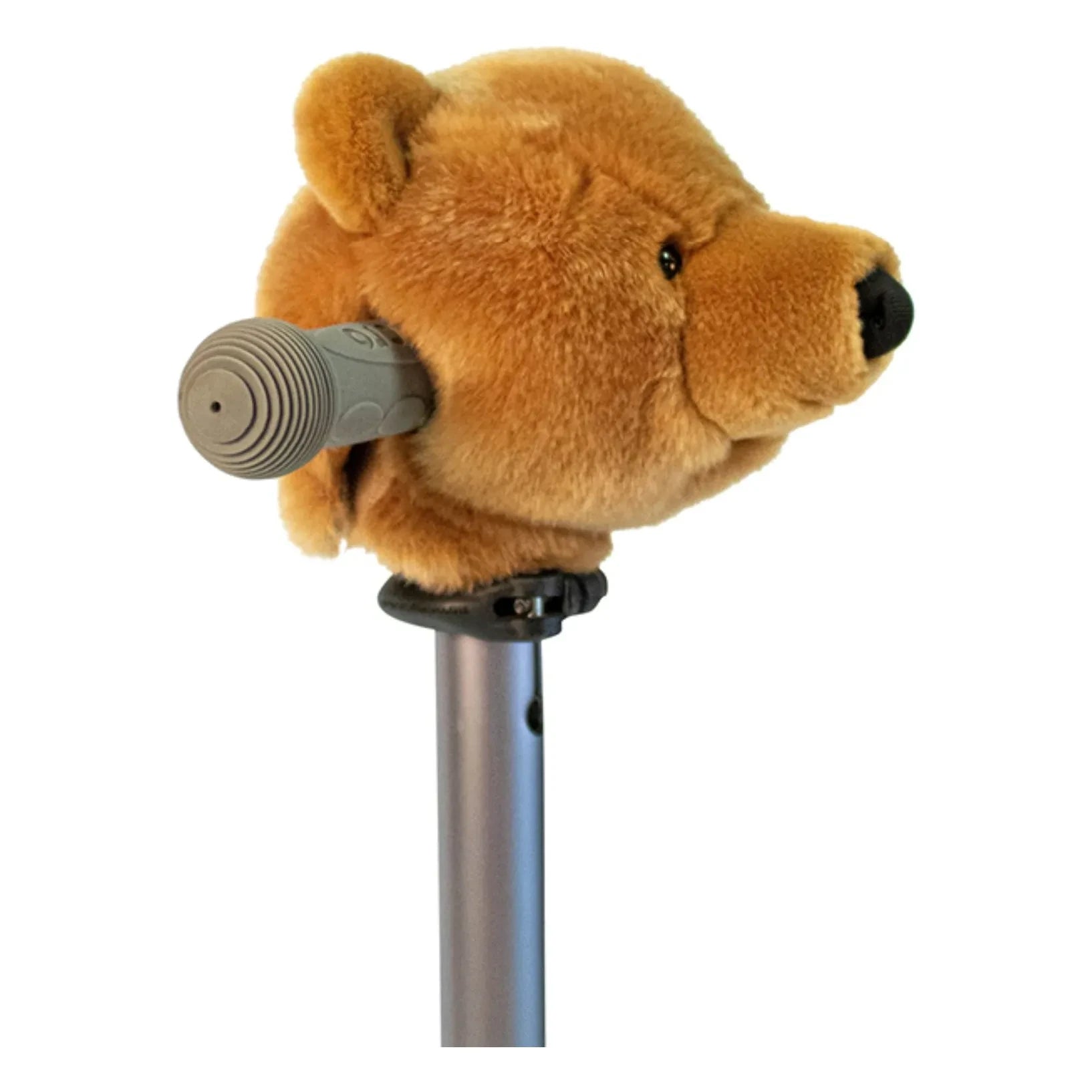Wild & Soft - Cabeza de oso para patinete | Marrón