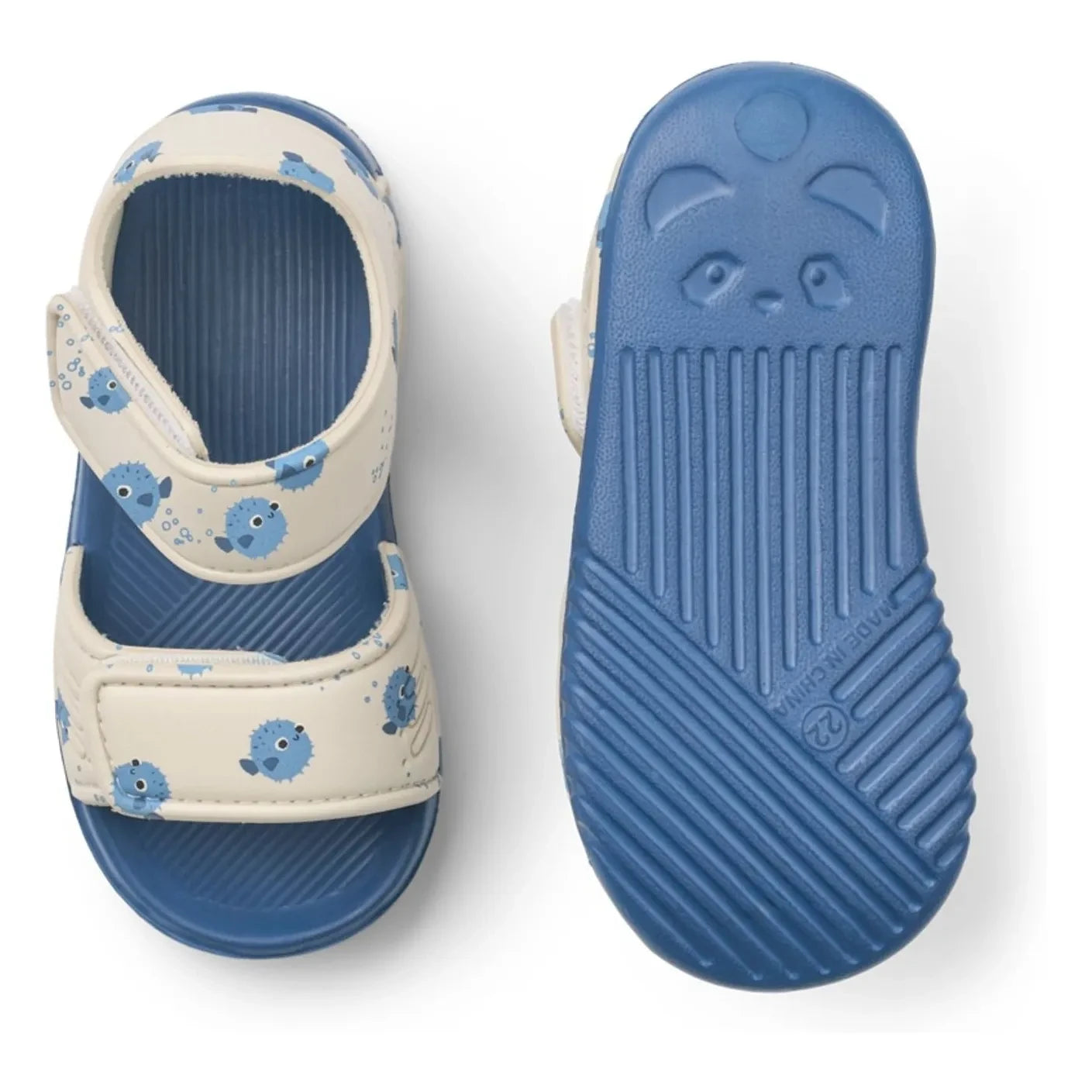 Liewood - Sandalias Blumer Poisson-Globe | Azul