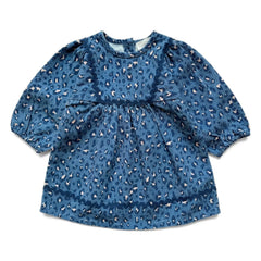 Louis Louise - Maha Leopar Denim Elbise | Mavi