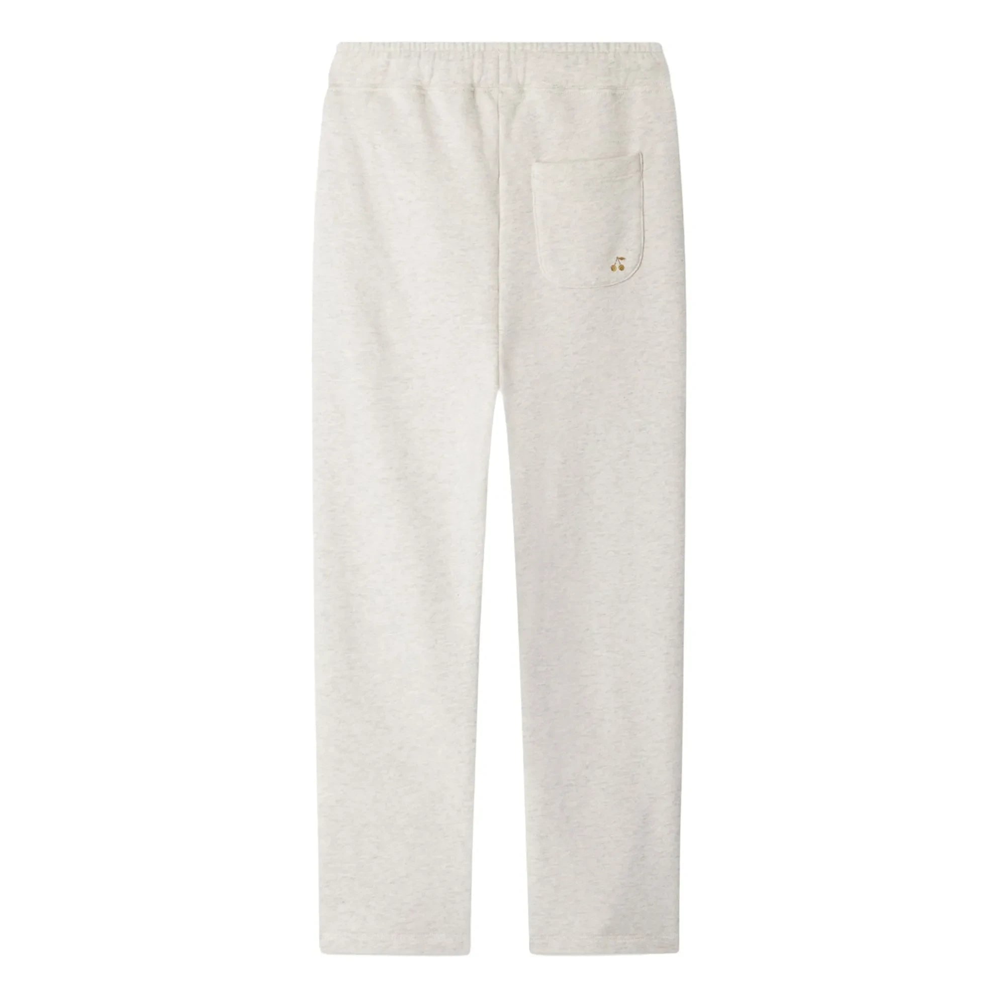 Bonpoint - Jogger de felpa de algodón orgánico Dalila | Beige jaspeado