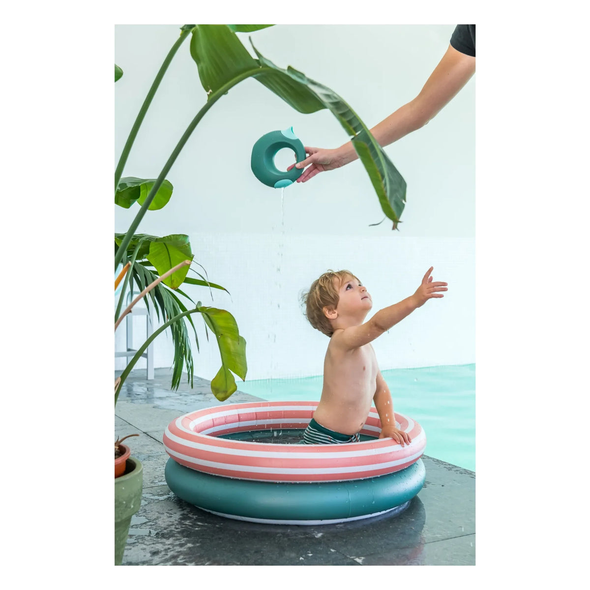 Quut - Piscina inflable Dippy | Verde
