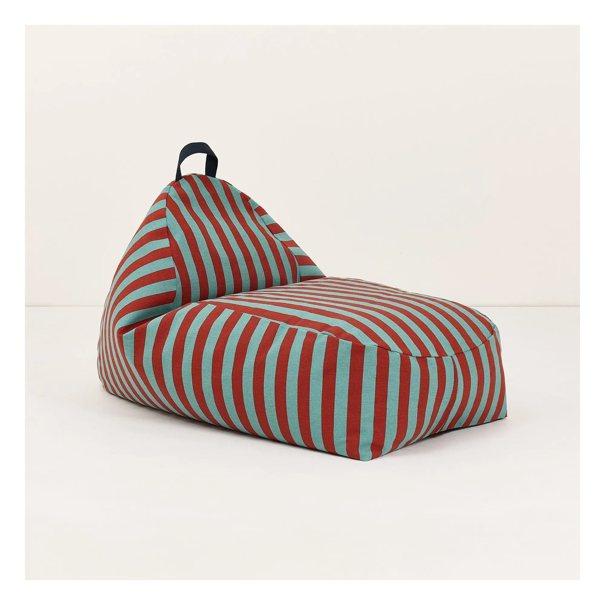 Puf largo Nobodinoz - Bliss | Rojo