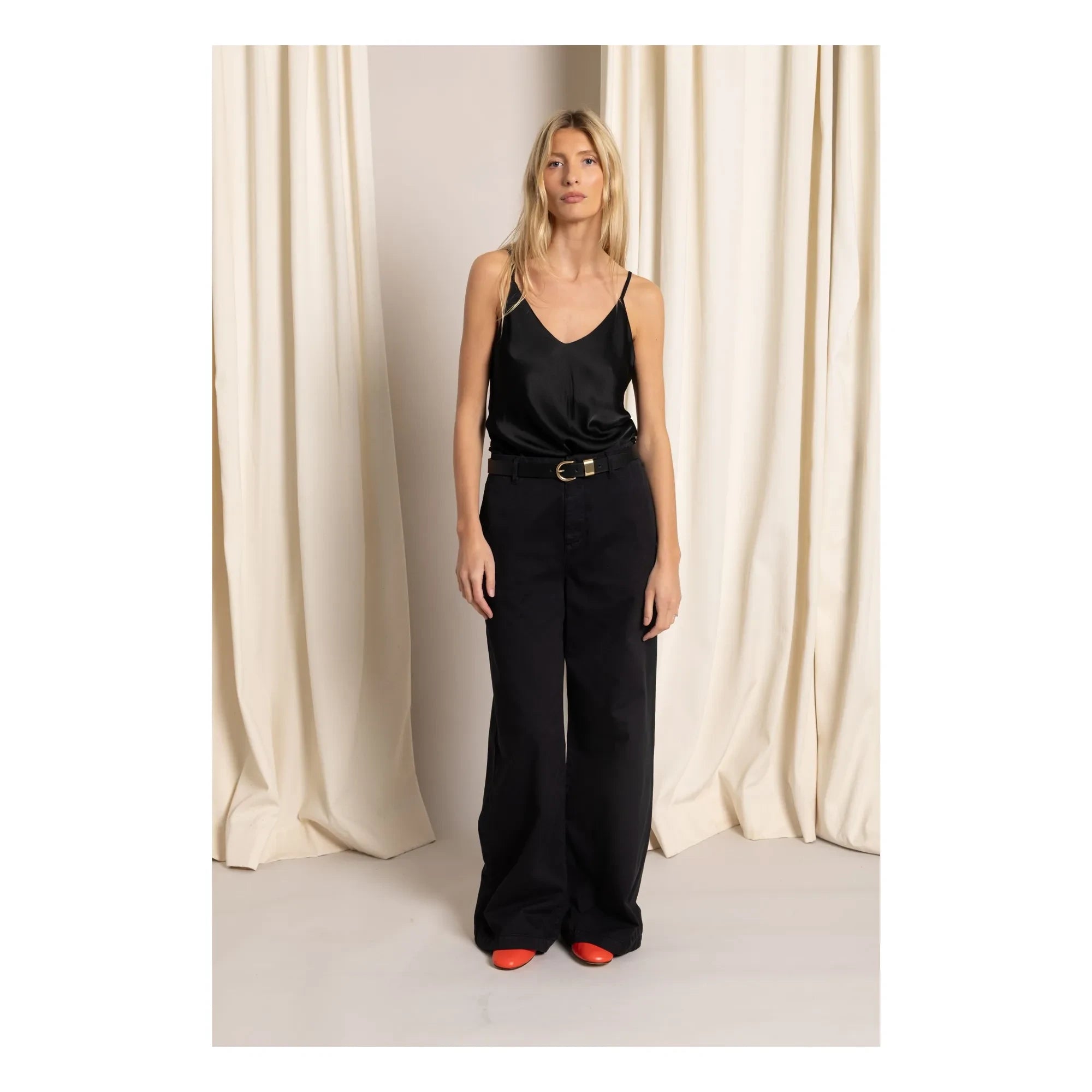 Top de tirantes Hailey de Smallable Woman | Negro