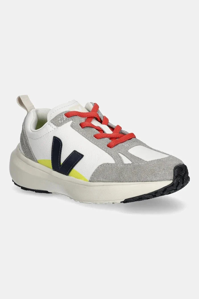 Veja Small Canary Light Zapatillas Deportivas de Cuero para Niños
