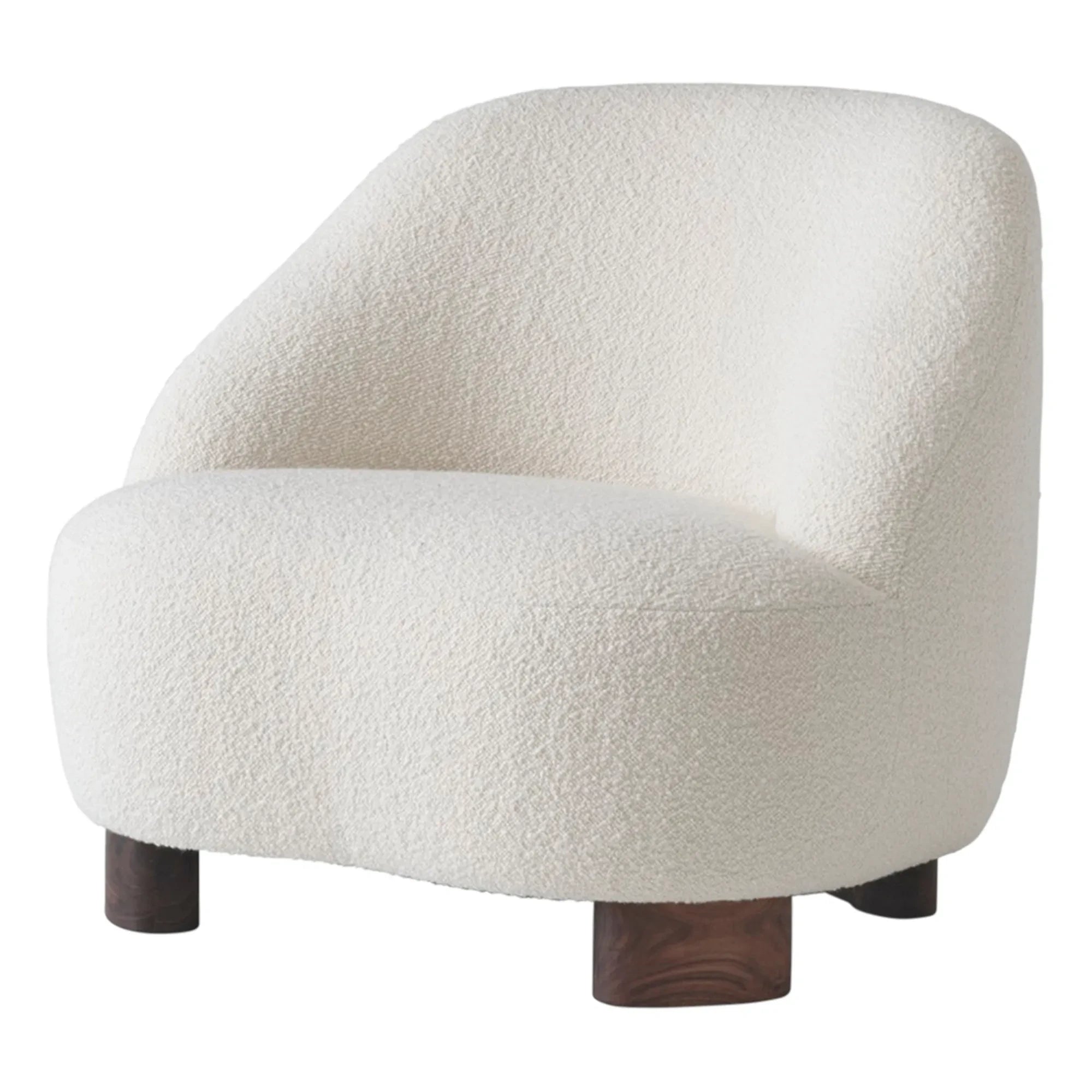 & Tradición - Sillón LC1 Margas - Estructura de nogal | Crema