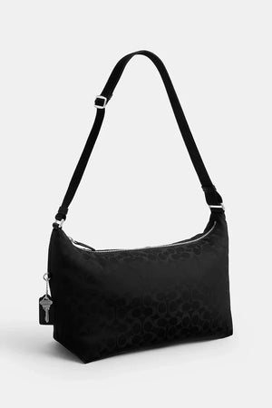 Coach Bolso de lona para hombre Leo Crossbody
