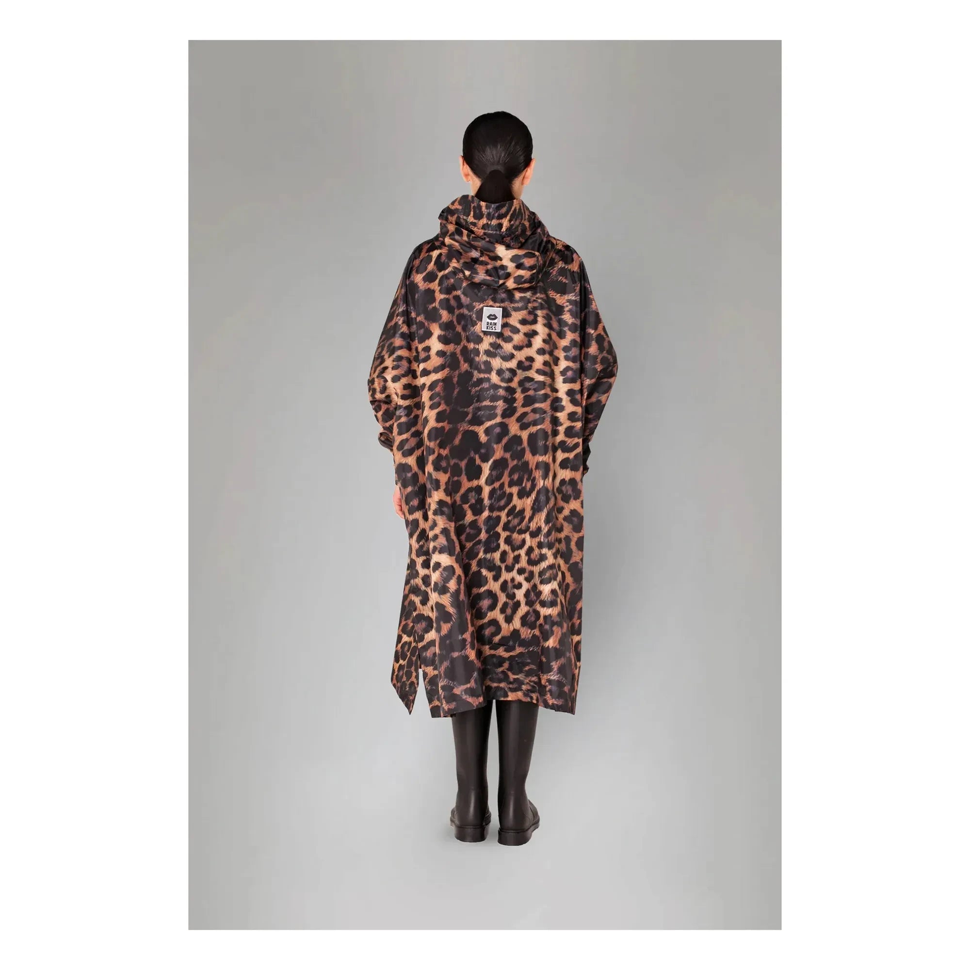 Rainkiss - Capa Impermeable Dark Leopard - Colección de Mujer | Marrón