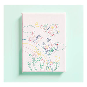 La Petite Épicerie - Pintura por números para niños - Primavera