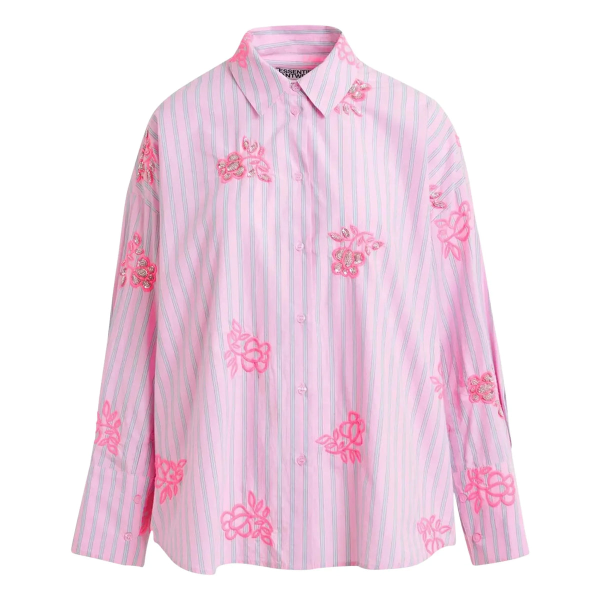 Essentiel Antwerp - Camisa bordada Jalinki | Rosa