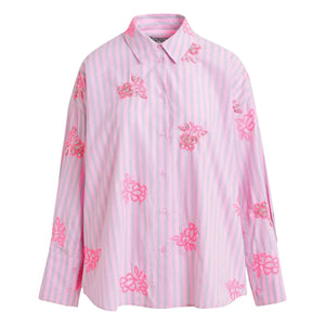 Essentiel Antwerp - Camisa bordada Jalinki | Rosa