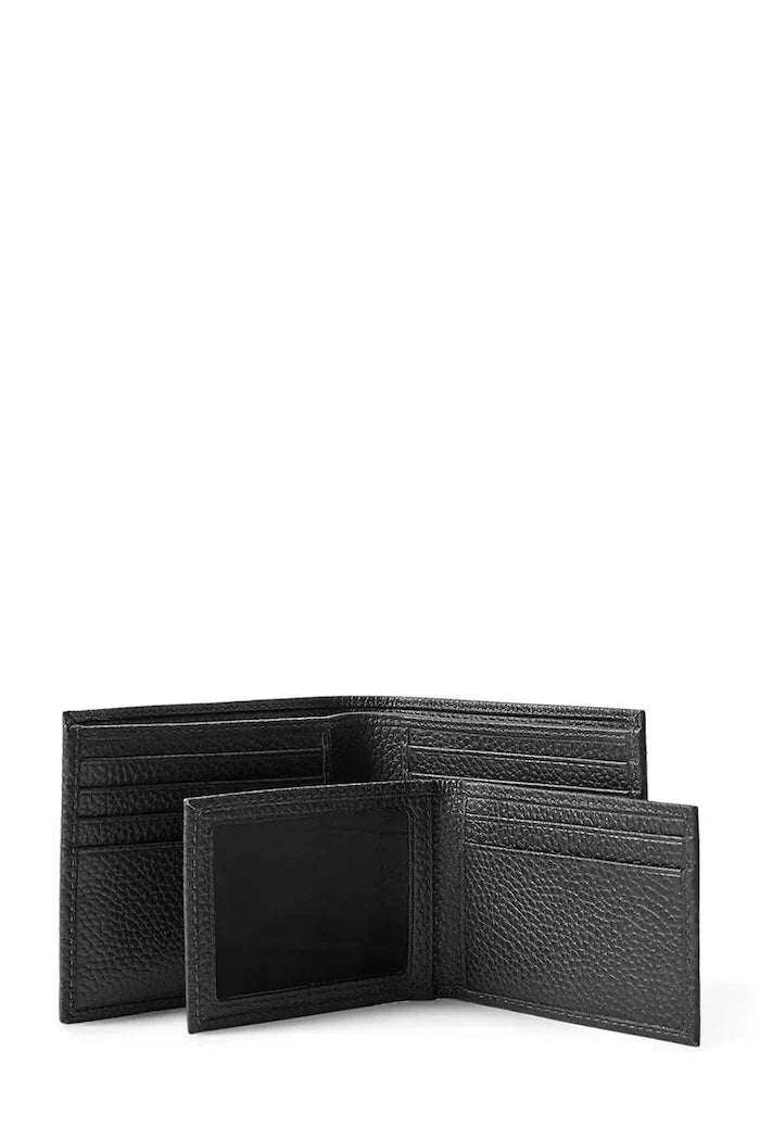 Billetera y llavero de cuero Polo Ralph Lauren