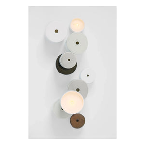 Night Space - True Black Candle - Primavera natural, Naranja
