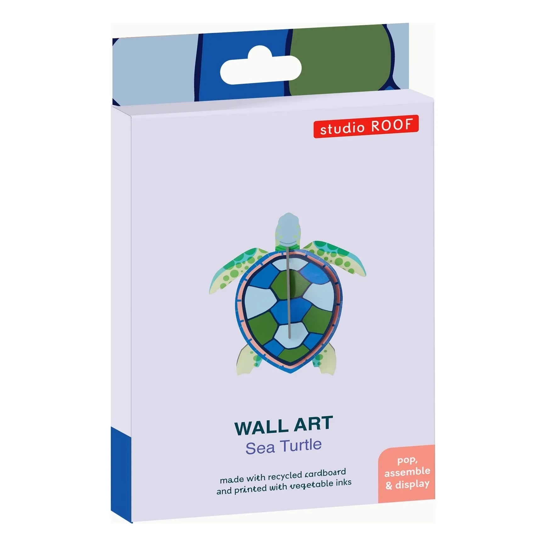 Studio Roof - Decoración de pared Tortuga | Azul