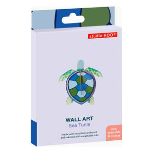 Studio Roof - Decoración de pared Tortuga | Azul