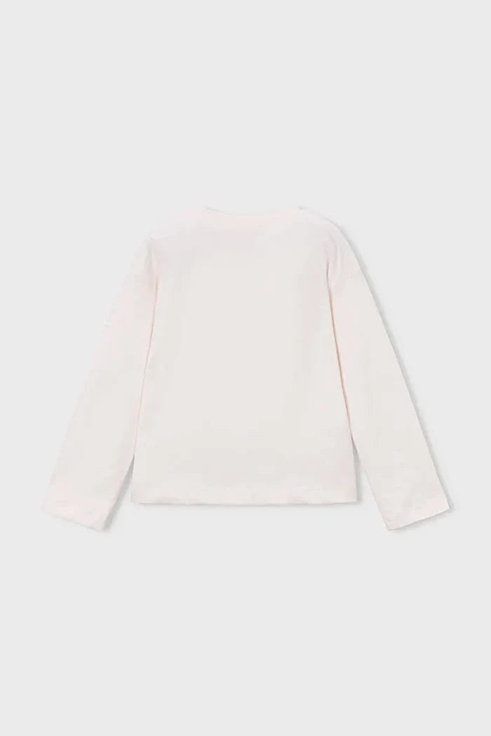 Blusa de manga larga de algodón para niños Mayoral