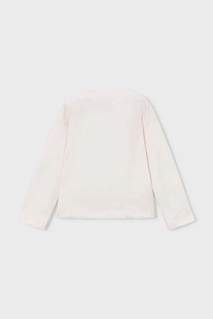 Blusa de manga larga de algodón para niños Mayoral