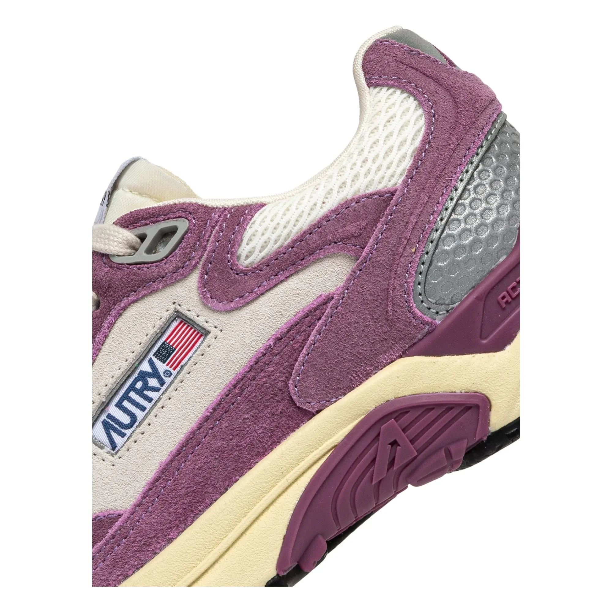 Autry - Zapatillas Basket Hyperway Low Bicolor Ante | Morado