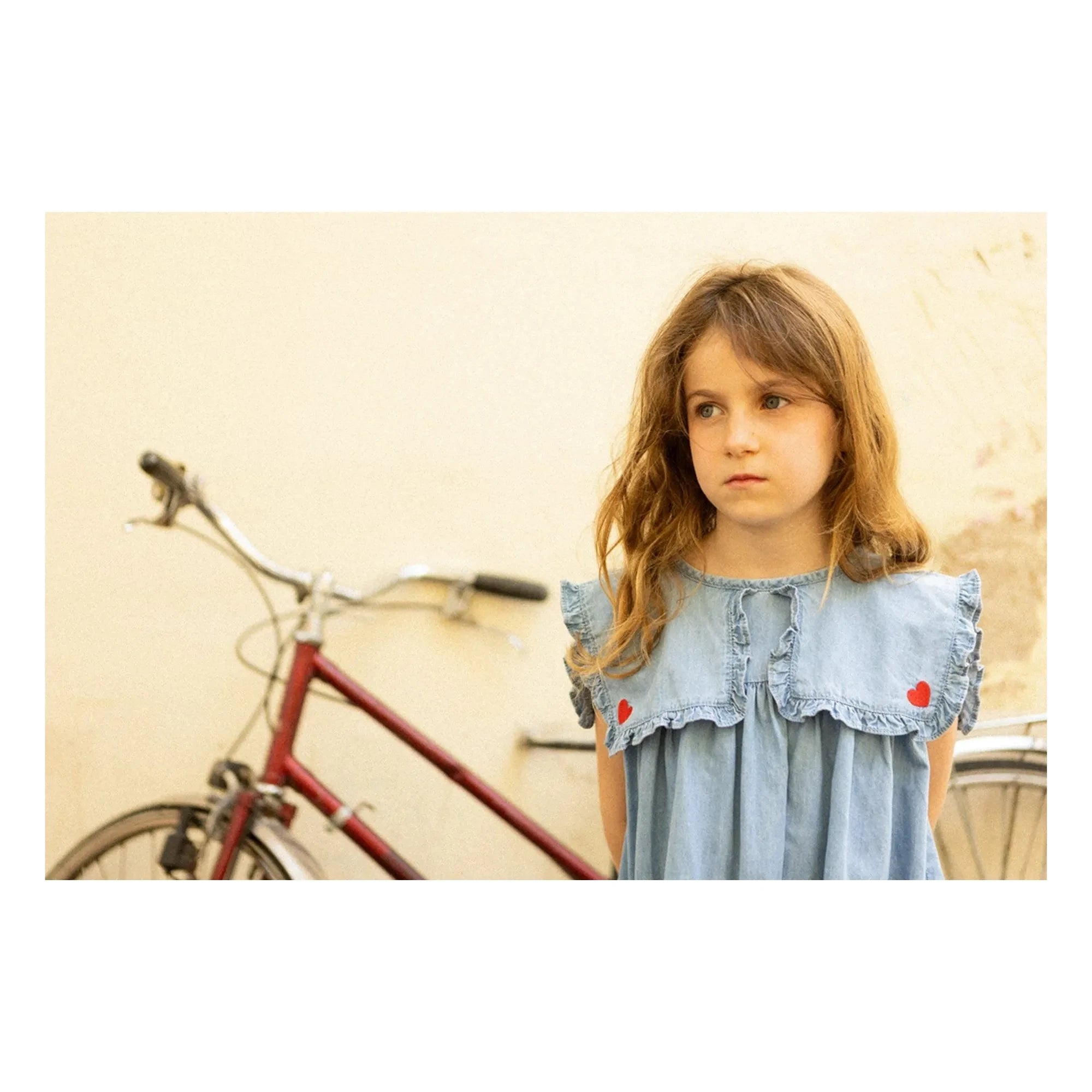 Louis Louise - Vestido Chambray Célestine | Azul Claro