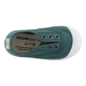 Victoria - Zapatilla Elastico Lon | Turquesa