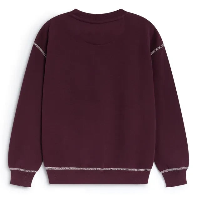 La nueva sociedad - Sudadera con el logo de TNS | Bordo