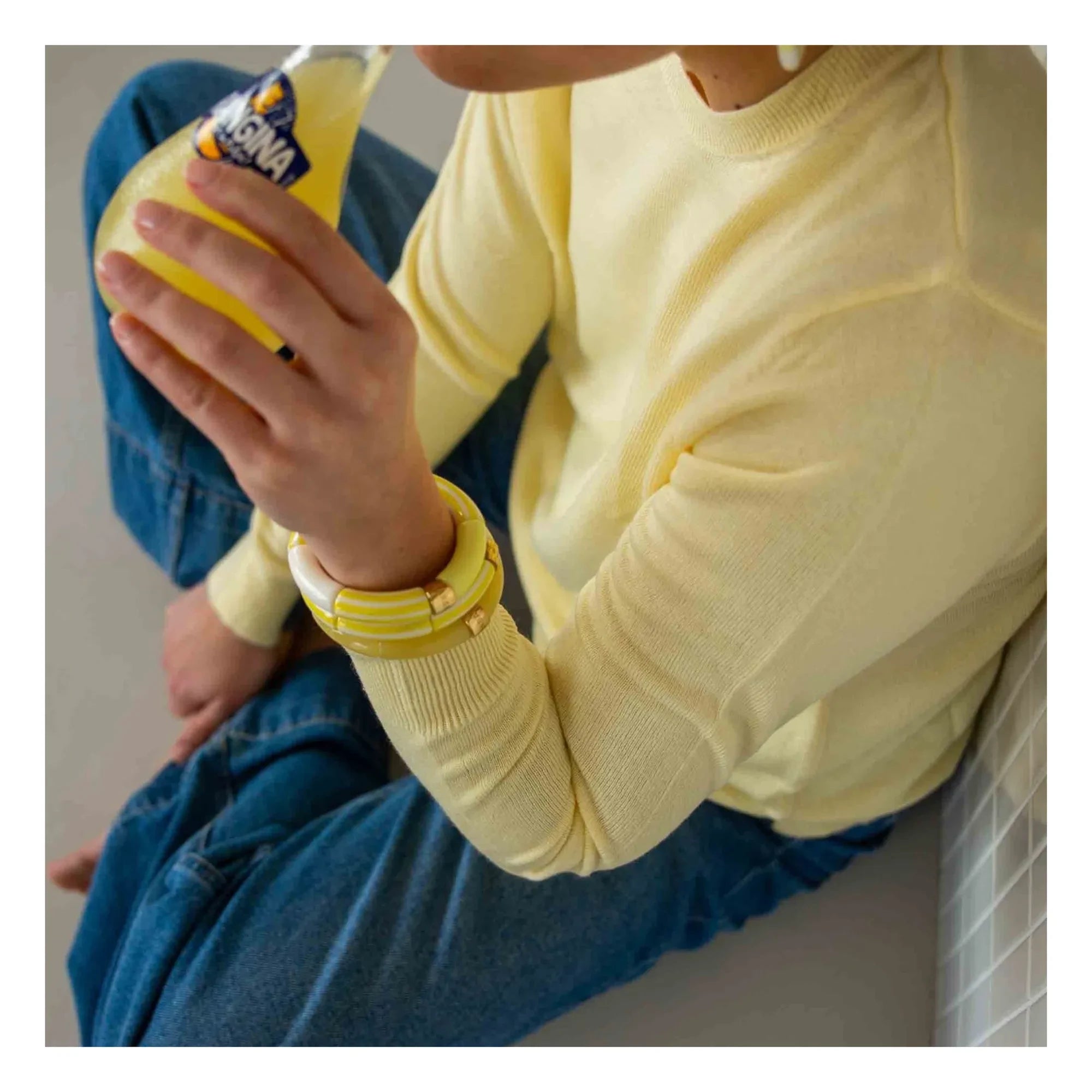 Parabaya - Pulsera Riviera Amarilla 3 | Amarillo