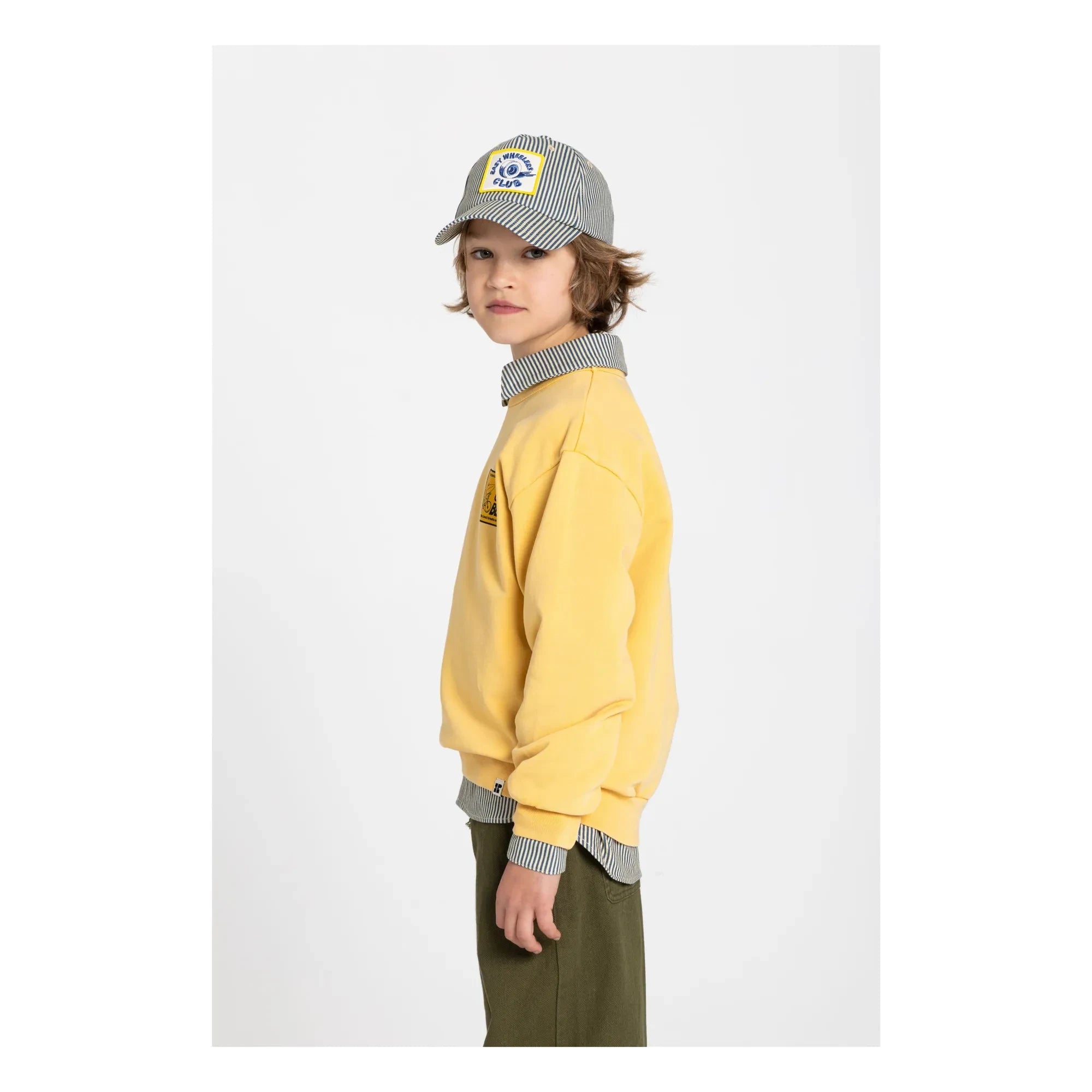 Hundred Pieces - Gorra a rayas Orbit | Verde oscuro