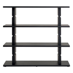 Nobodinoz - Librería de madera pintada Noon | Negra