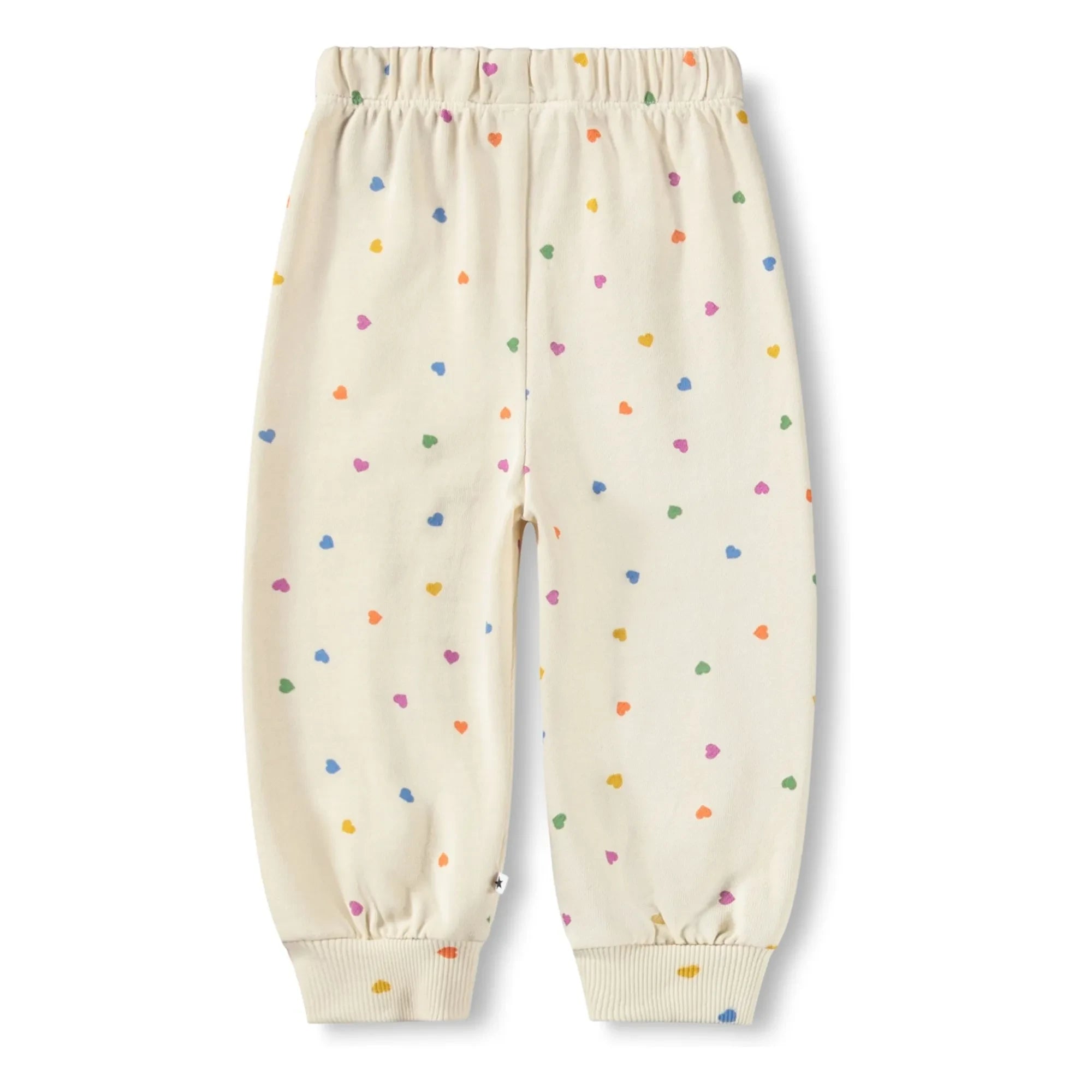 Molo - Simeon Jogger Hearts Algodón Orgánico | Crudo