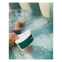 Petites Pommes - Piscina inflable Alice | Verde oscuro