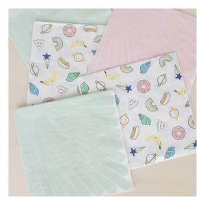 My Little Day - Pastel Kağıt Peçeteler - 20'li Set | Soluk yeşil