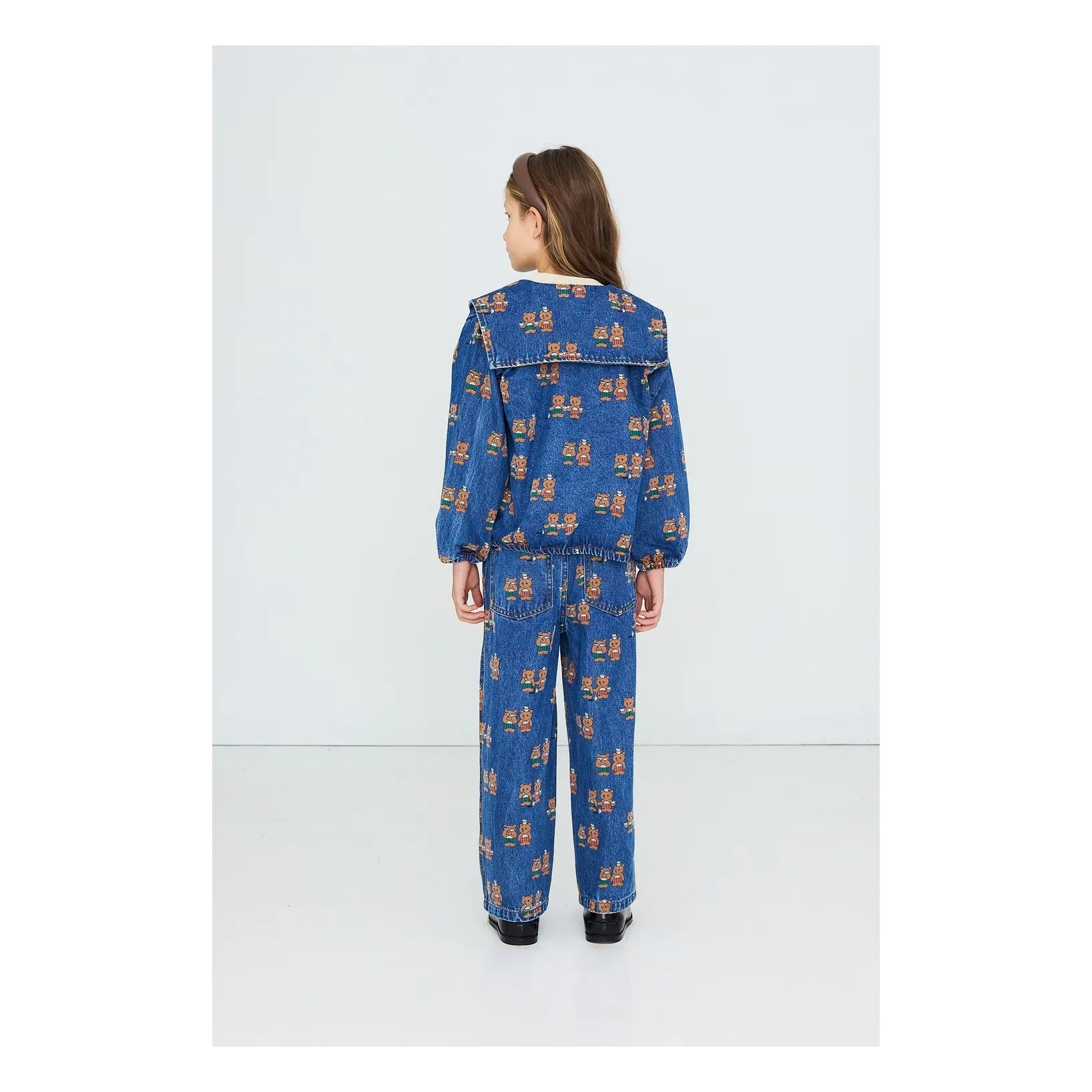 Tinycottons - Tea Room Denim Ceket | Mavi