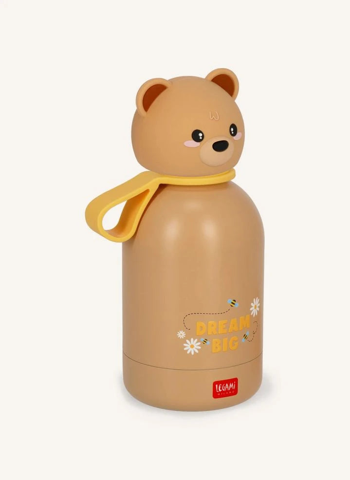 Legami - Botella de Agua Aislada para Osos