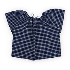 the new society - Blusa Jasmine Kareli | Azul Oscuro