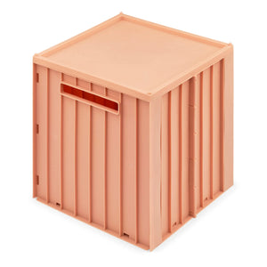 Liewood - Elijah Caja y Tapa de Almacenamiento | Rosa de Toscana