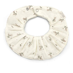 Babyshower - Babero elegante Roseberry | Crudo