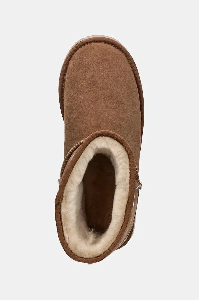 Botas de nieve de terciopelo Emu Australia Platinum Stinger Mini