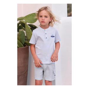 Tartine et Chocolat - Camiseta de surf | Azul claro