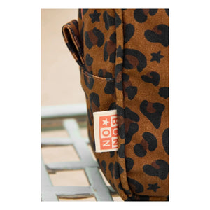 Bonton - Leopar Desenli Portföy | Kahverengi
