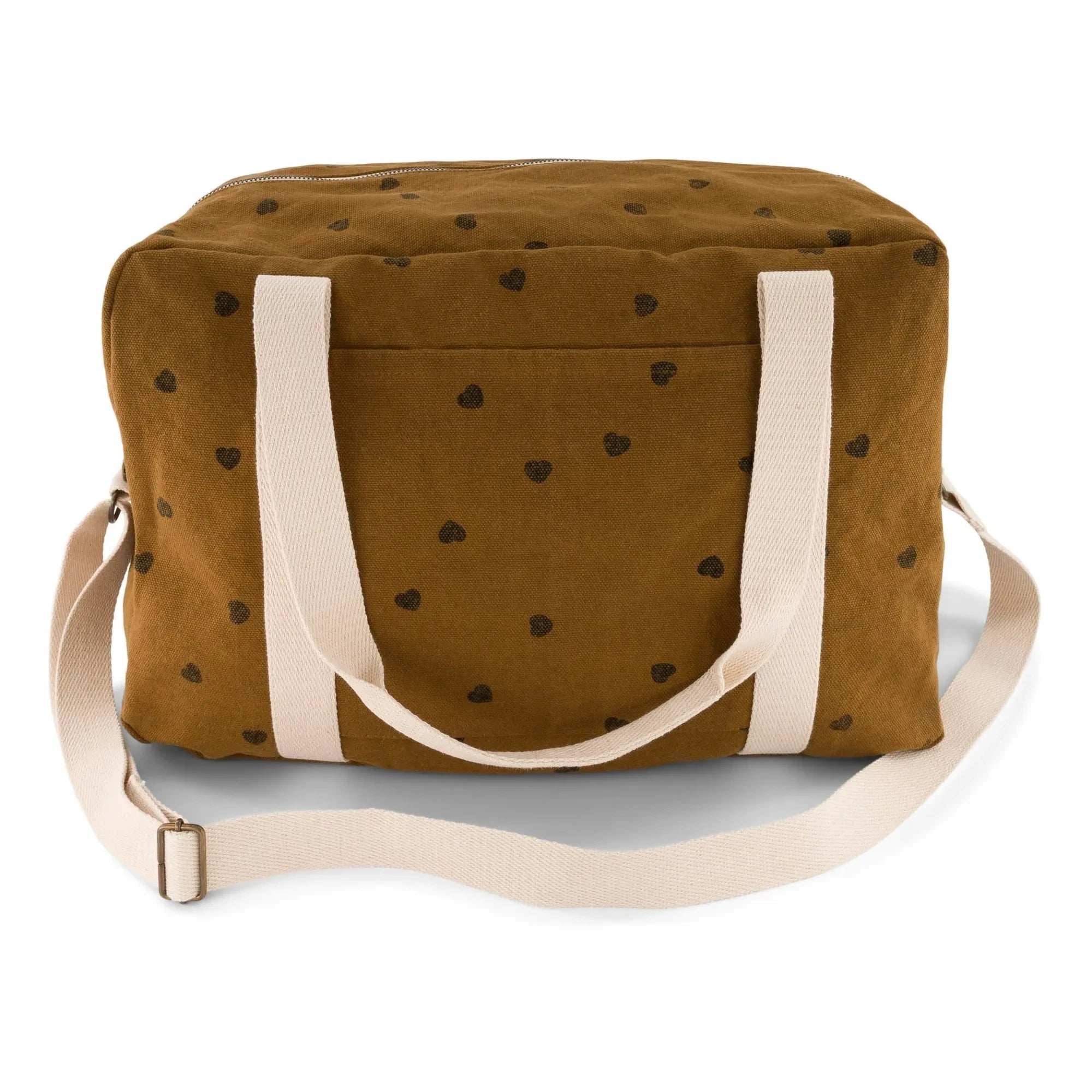 Rose in April - Bolso de maternidad y bebé estampado Raphaël Kalp | Marrón rojizo
