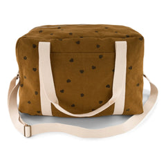 Rose in April - Bolso de maternidad y bebé estampado Raphaël Kalp | Marrón rojizo