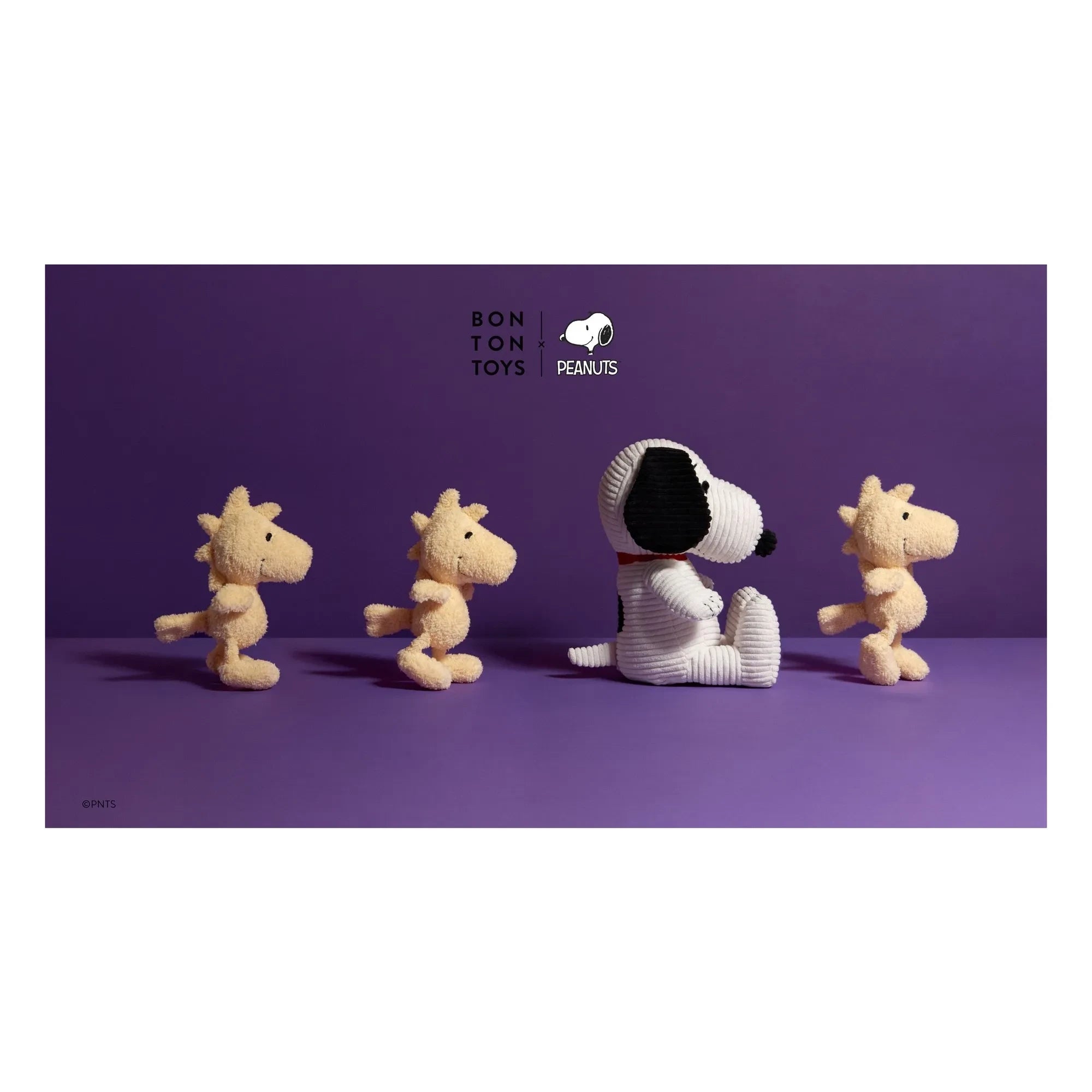 Bon Ton Toys - SNOOPY - Snoopy de pana acanalada de peluche