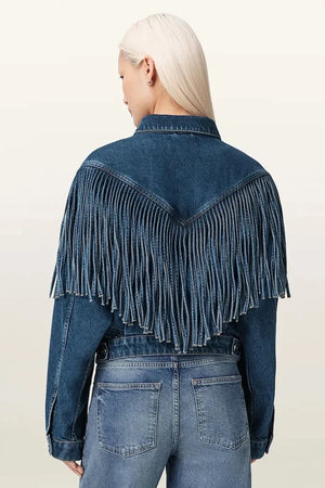 Cazadora vaquera MARLENE de mujer AllSaints