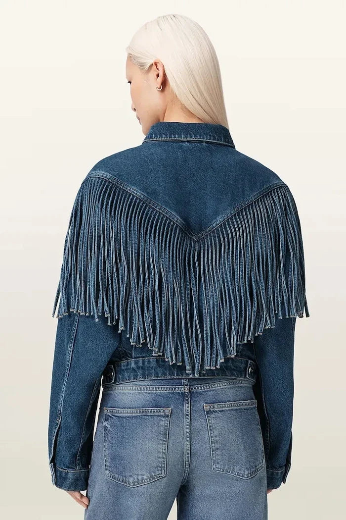 Cazadora vaquera MARLENE de mujer AllSaints