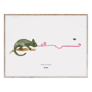Mado - Póster Charlie el Camaleón 40x30 cm