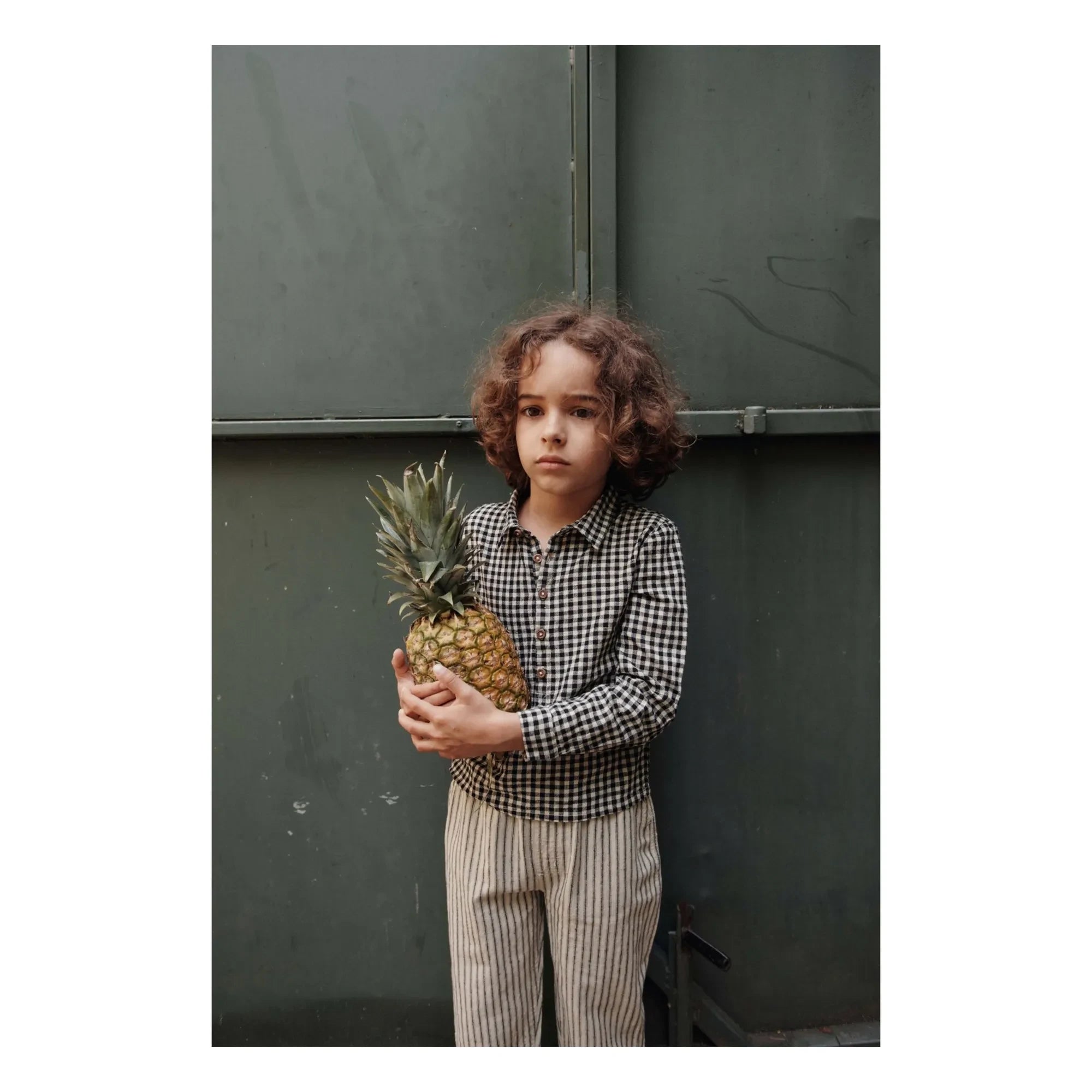 Emile et Ida - Pantalones Rayas | Natural