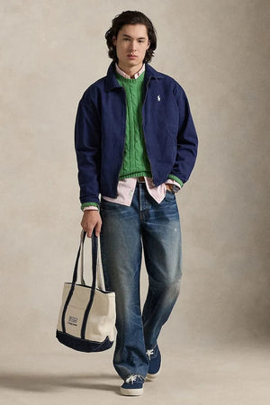 Chaqueta corta de algodón Polo Ralph Lauren para hombre