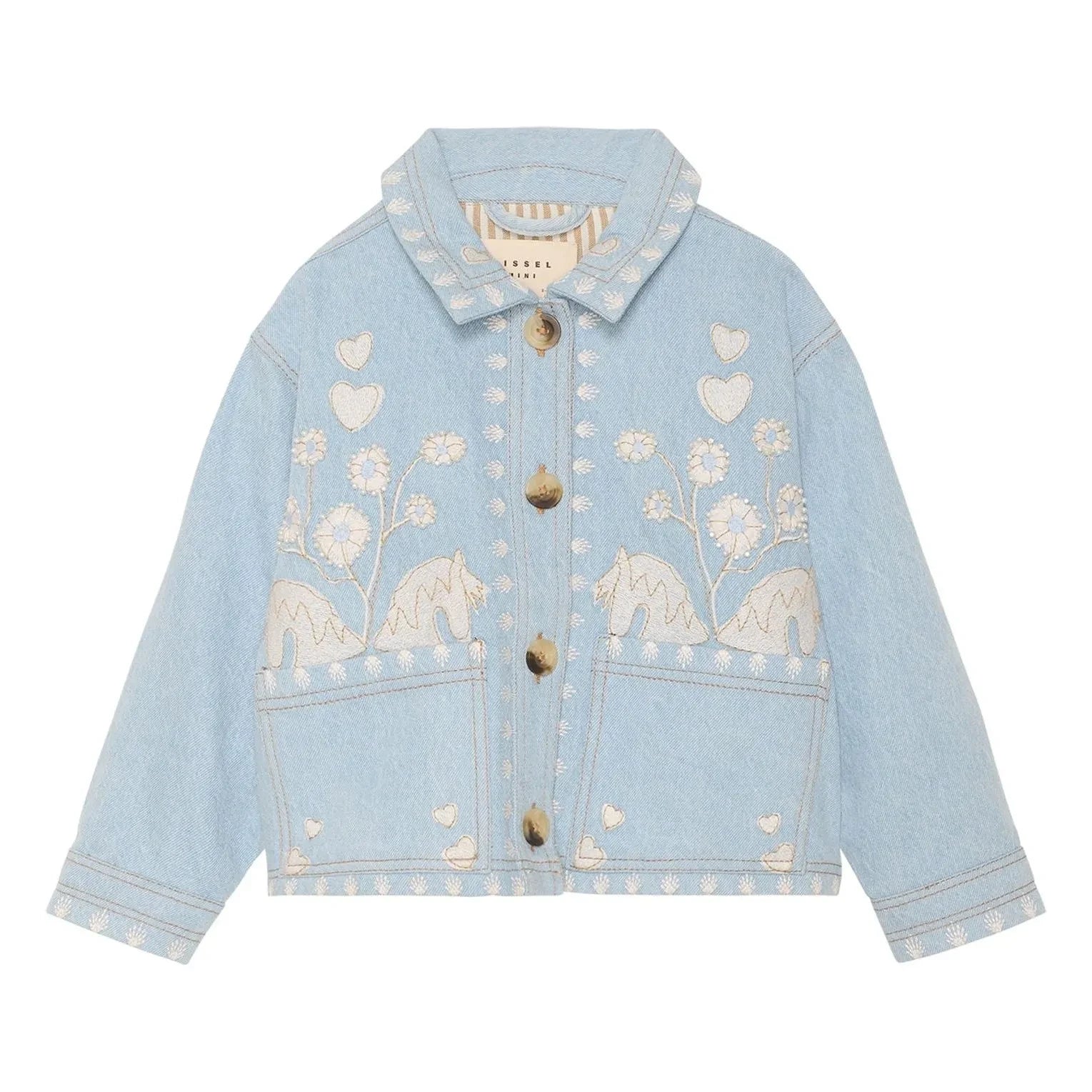 SISSEL EDELBO - Chaqueta vaquera Christer - Colección infantil | Azul claro
