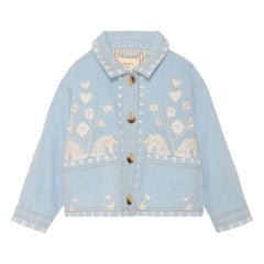 SISSEL EDELBO - Chaqueta vaquera Christer - Colección infantil | Azul claro