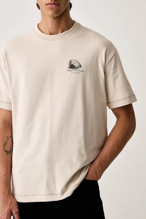 Camiseta de algodón para hombre