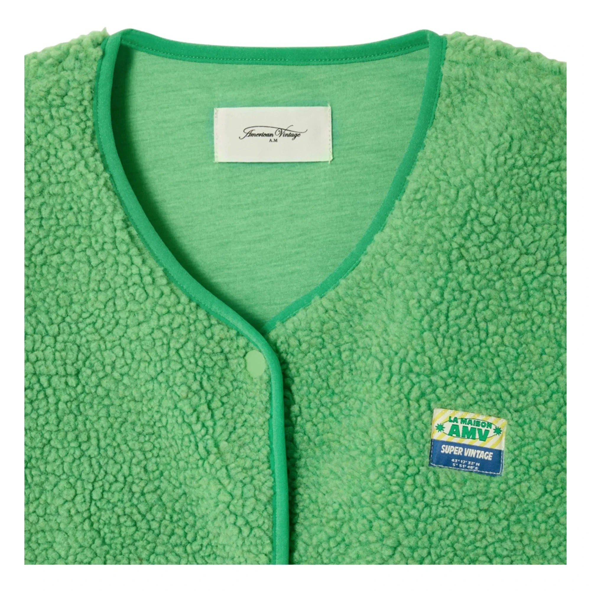 American Vintage - Chaleco sin mangas Hoktown | verde palmera